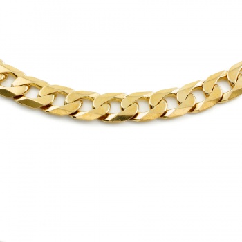 9ct gold, 20 inch curb Chain